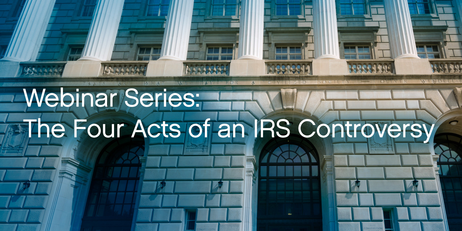 Tax Webinar Series