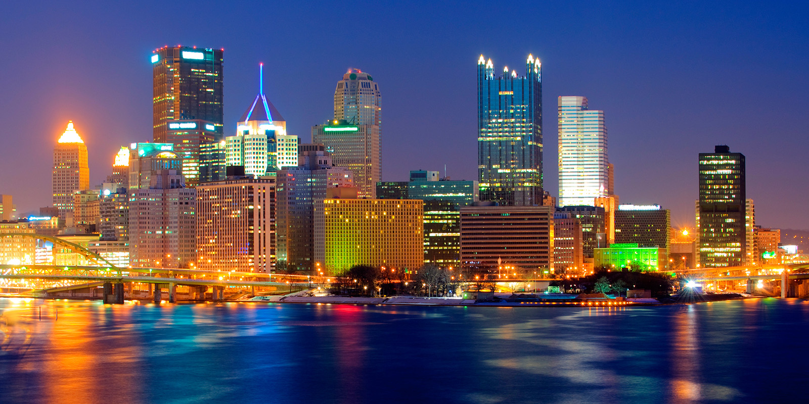 Pittsburgh skyline for 2109 trade secrets speaker series event