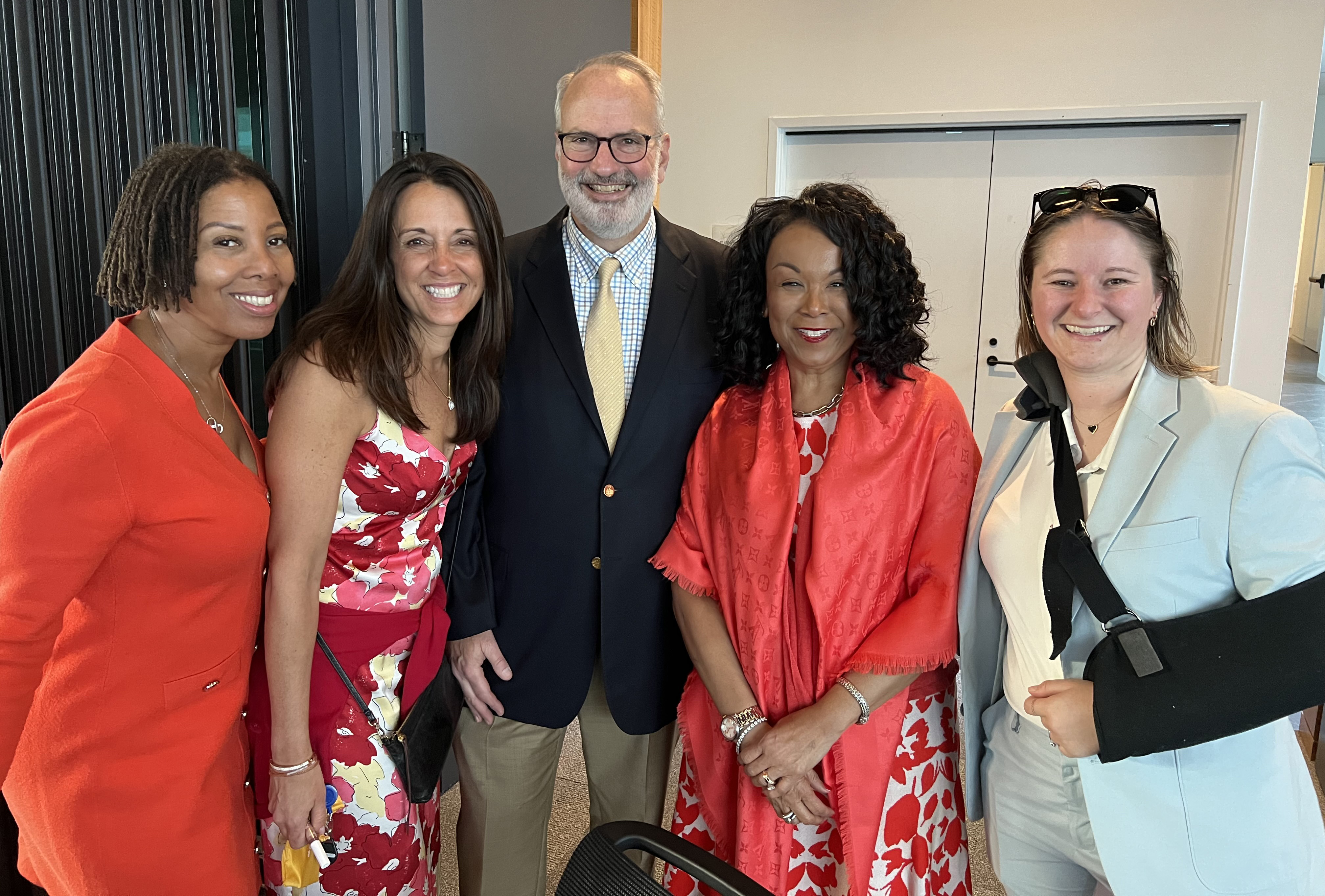 Jones Day lawyers pose for an image at the 1L Diversity conference.