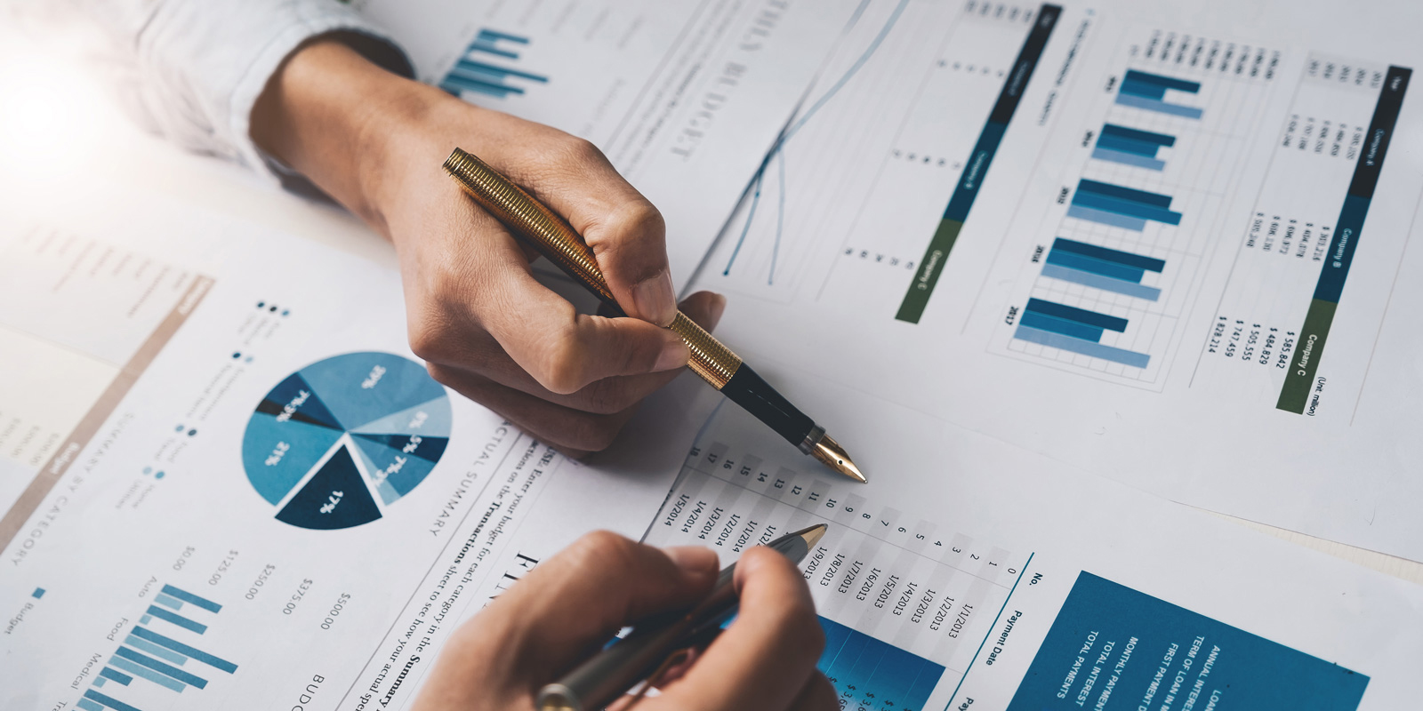 Hands on spreadsheet