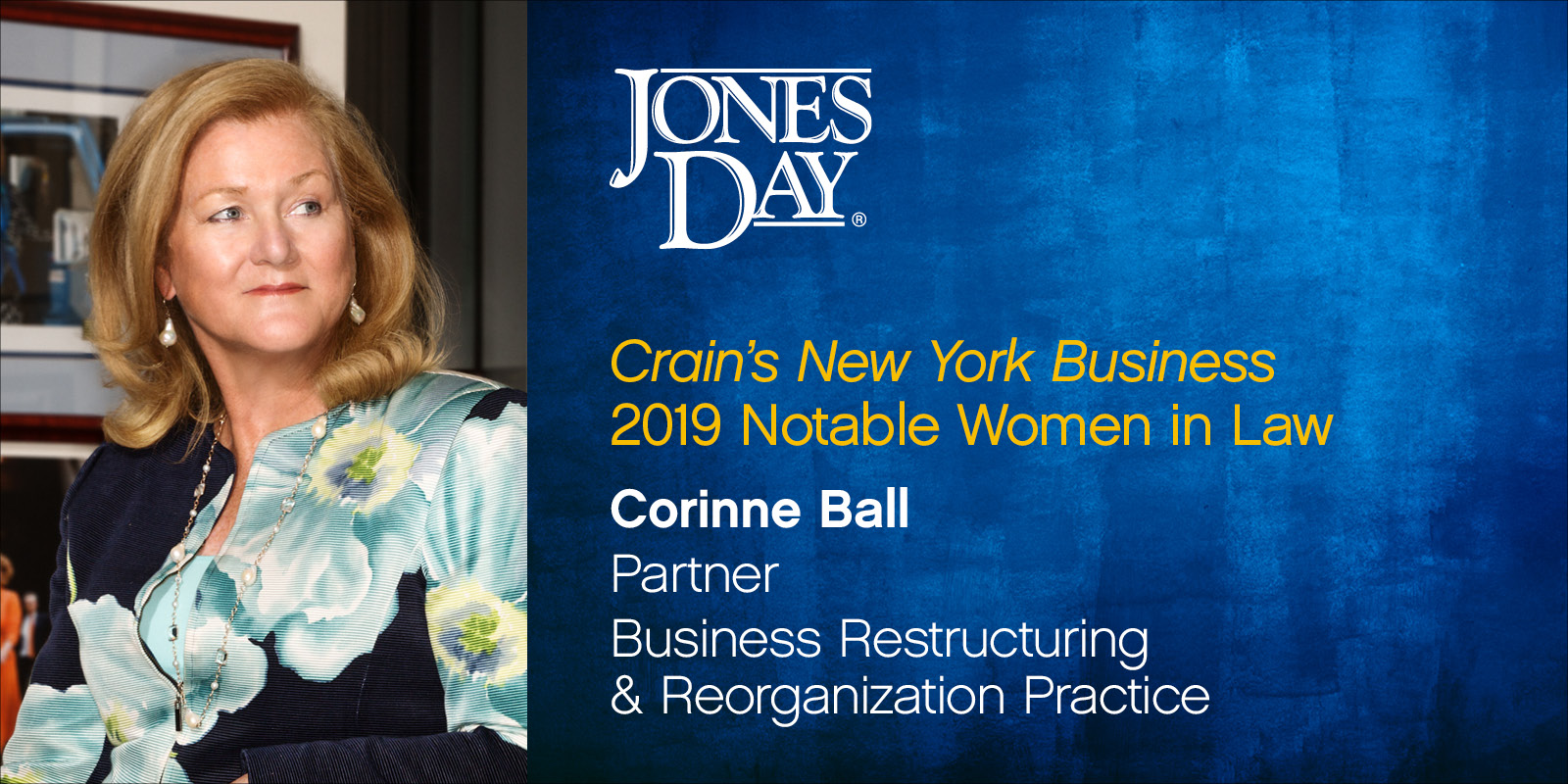 Corrine Ball Notable Women 2019