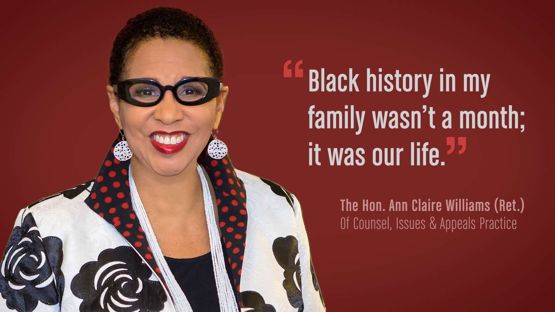 Black History Month Ann Claire Williams