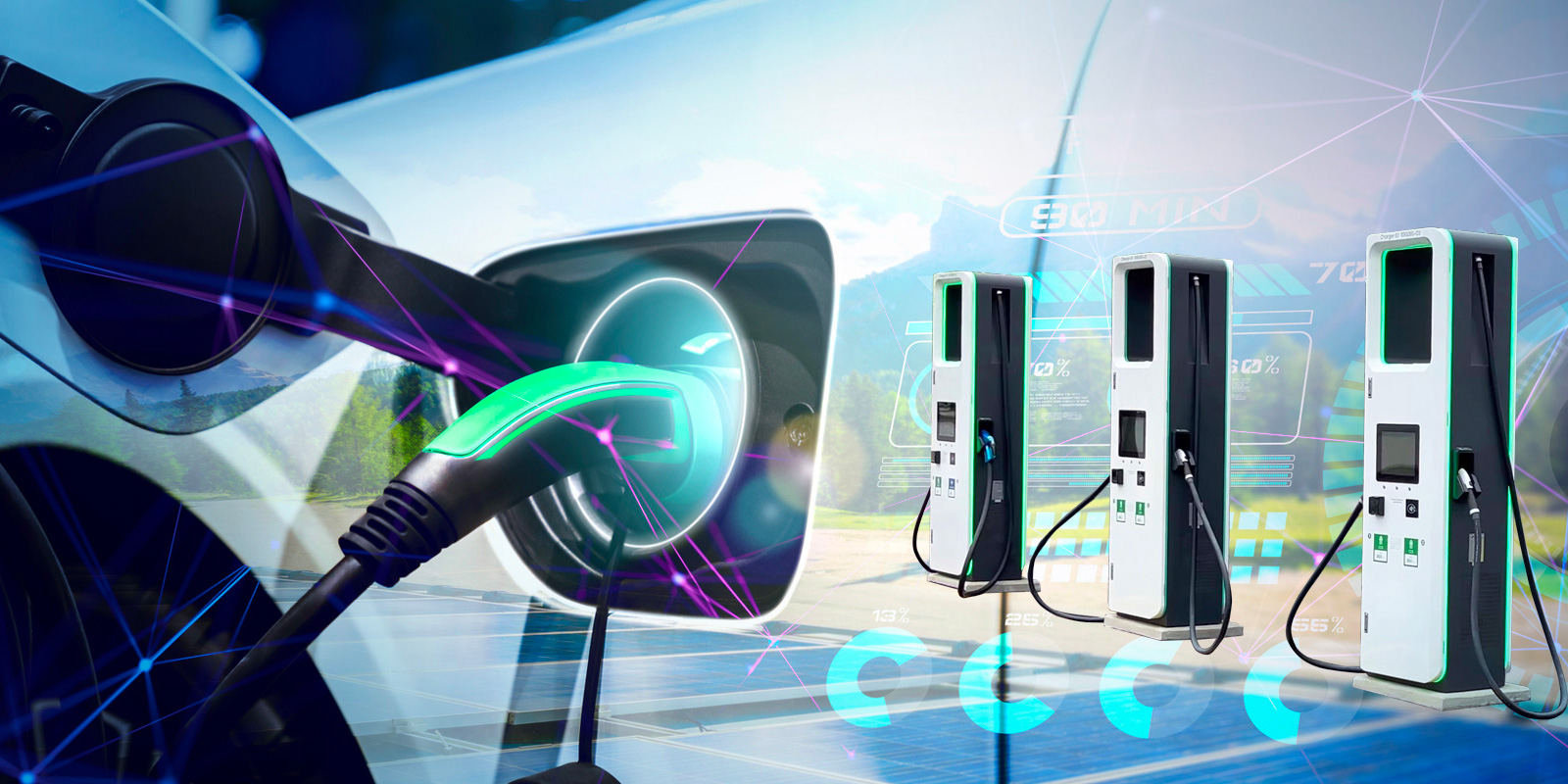 Universal charging station hotsell for electric cars
