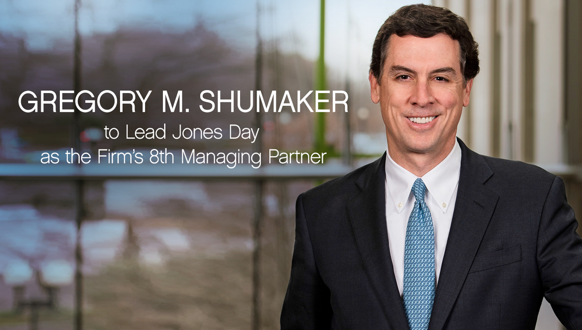 Gregory Shumaker Jones Day New Managing Partner